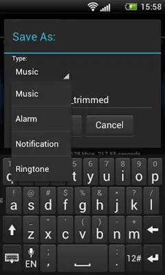 Audio Trimmer android App screenshot 2