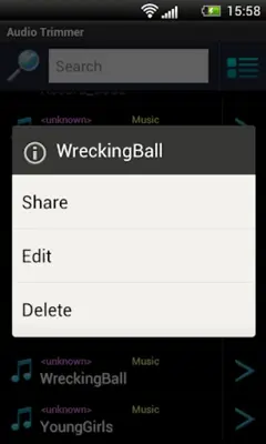 Audio Trimmer android App screenshot 5